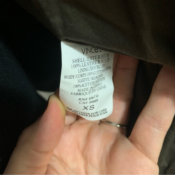 VINCE | suede jacket - Picture 7 of 11